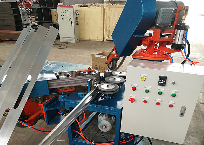 Durable Automatic Grinding Machine Simple Operation For Metal Flat Steel / Square Tube