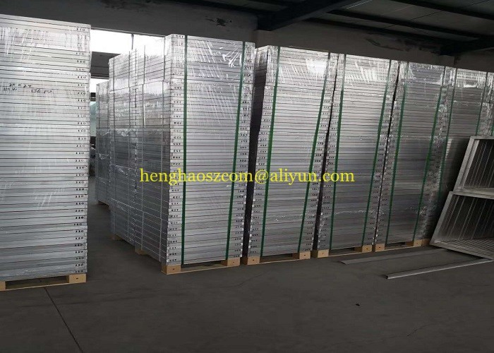 Aluminum Frames And Frame Glue Non Woven Machine Parts For Digital Printing