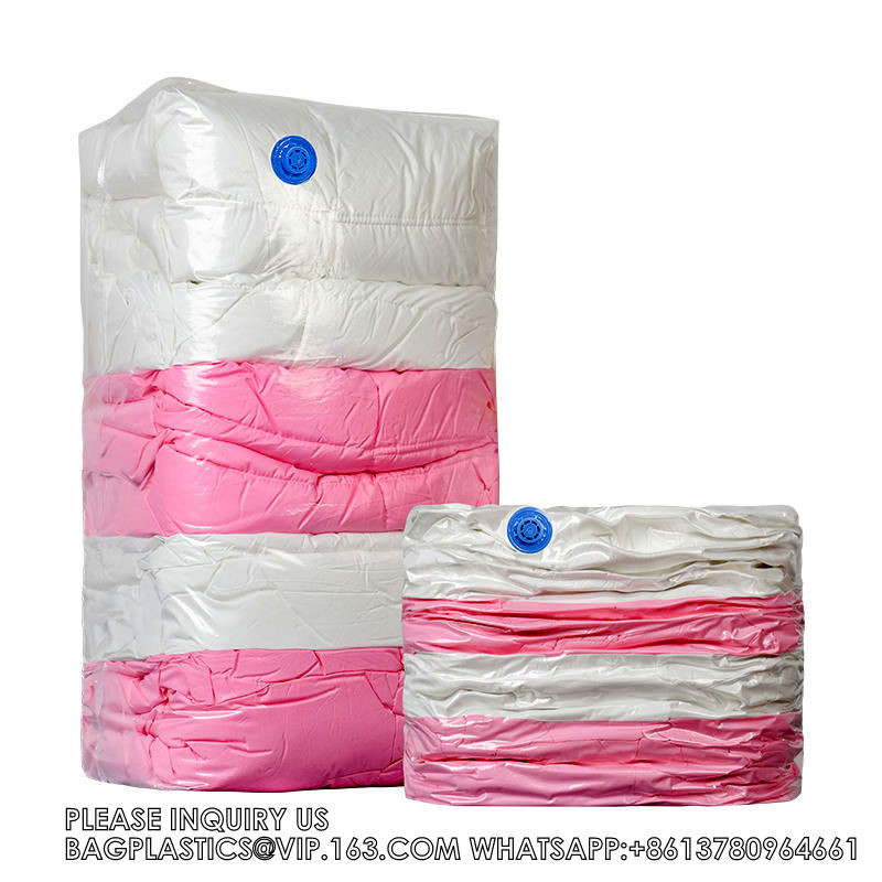 Four Corner Air Exhaust New Cube Space Saver Organizer Compression Vacuum Sealer Storage Bags For Quilts