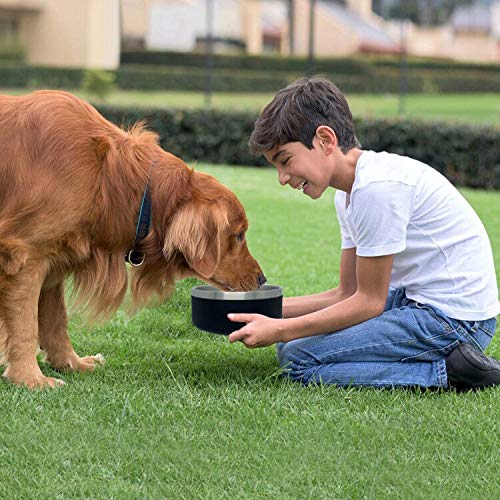 Portable Medical Standard Food Water Bowl , Dog Cat Stainless Steel Bowls High Quality