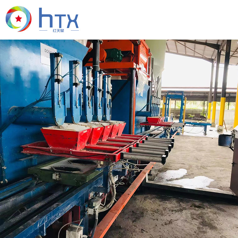 Terrazzo Retaining Concrete Block Production Line 220V For Construction