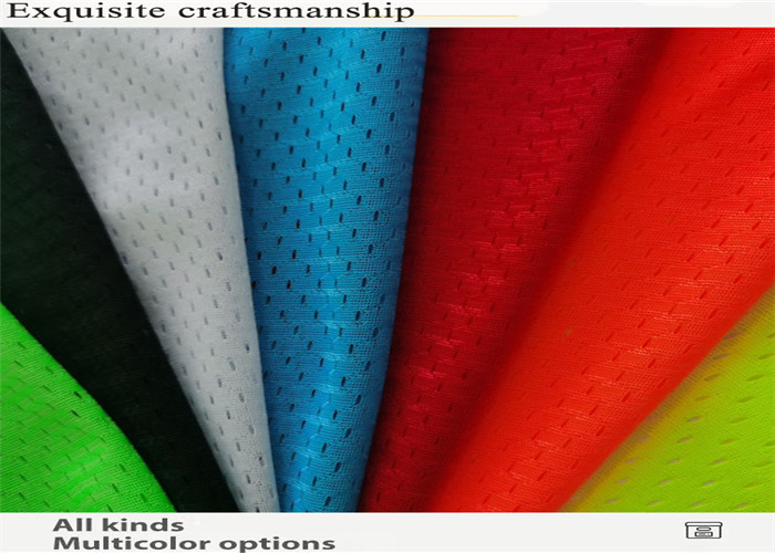 Basketball Football Jersey Mesh Fabric For Sports Shorts Vest