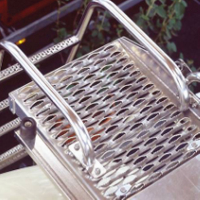 24" Width Grip Strut Walkway Safety Grating Anti Skid Aluminum Metal Sheet For Platform Walkways