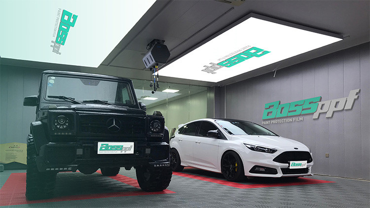 Anti Yellowing Glossy 6.5mil TPH-AT Anti Acid Rain Transparent Car Protective Film