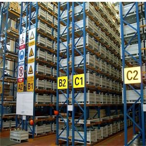 Multi Level VNA Pallet Racking System For Industrial / Warehouse