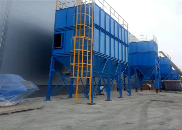 Metallurgy Baghouse Dust Collection System 350 Bags 0.95m/Min Pulse Jet Baghouse