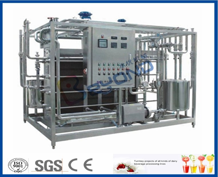 CE High Heat Treatment Pasteurizing Milk Machine For Milk Pasteurization Process