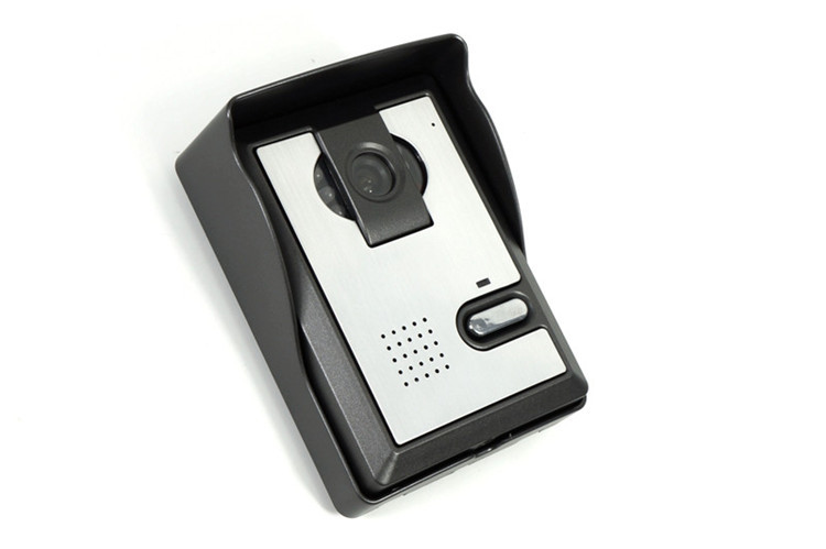 CK-105 @ 7 Inch color screen and intercom unlock by swipe ID card video door phone for villa