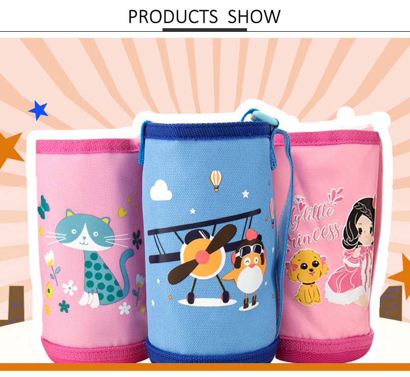 High Quality Colorful Cartoon Cute Hot Water Bottle Sleeve Cover