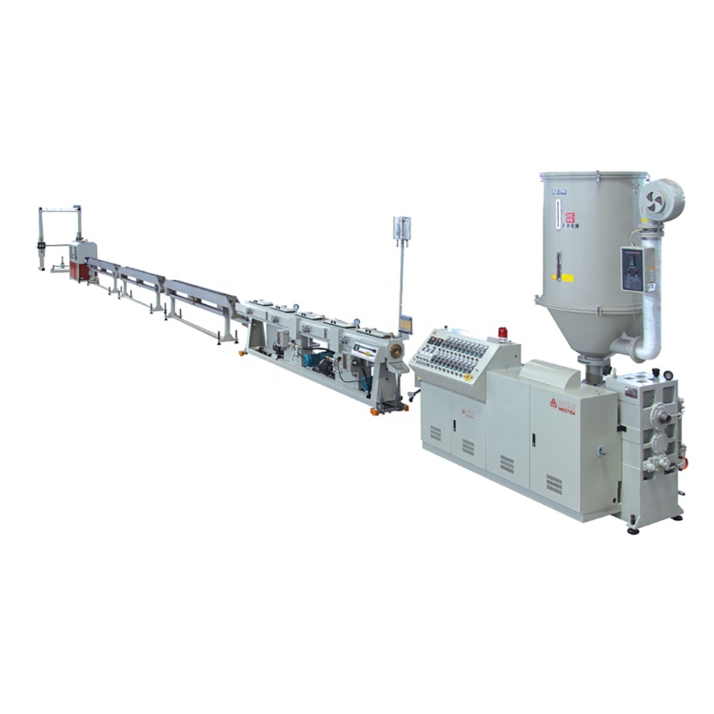 Customized 380v 50hz Single Screw Pipe Plastic Hdpe Extruder Machine with Motor Power