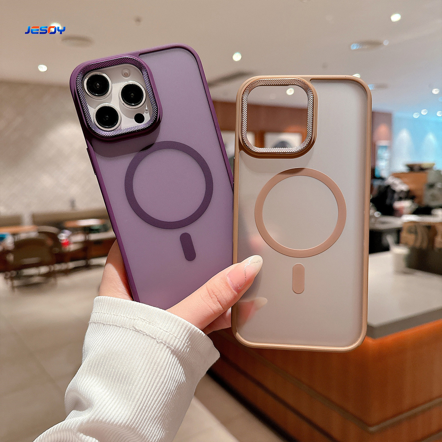 Skin Friendly Soft TPU Magsafe Phone Case Shockproof Anti Fingerprint Mobile Cover