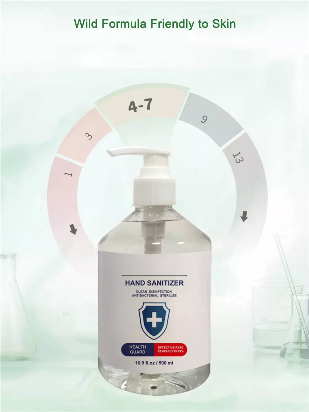 Portable Anti Coronavirus Waterless Hand Sanitizer Mini Antiviral Hand Gel