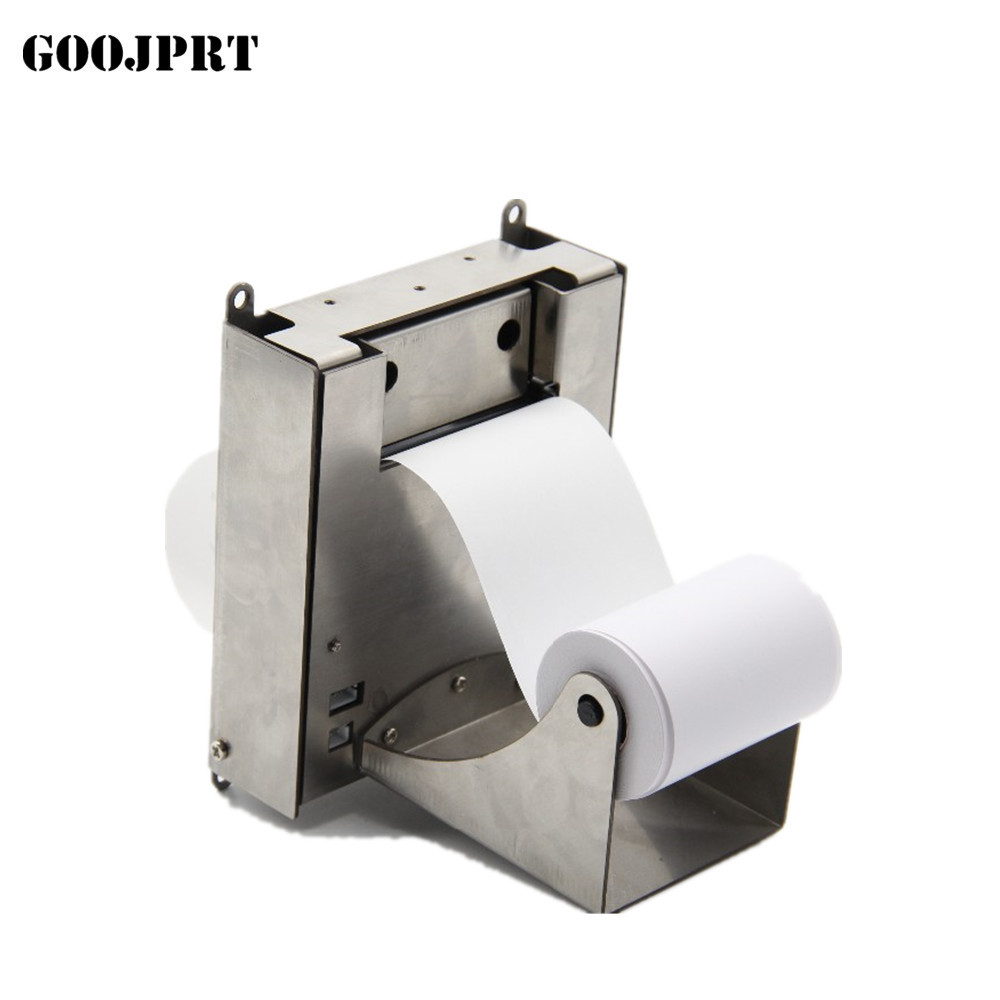 Mulit Languages Mobile Receipt Printer , Custom Kiosk Printers Low Noise