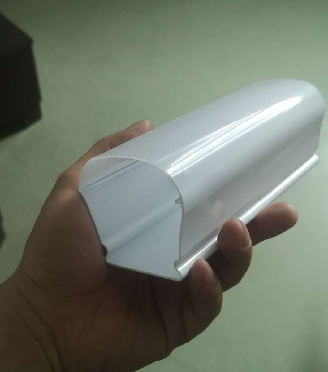 High Quality PC / PMMA / ABS LED Light Cover Lampshade Production Line / PC ABS Lampshade Profile Extruder Machine