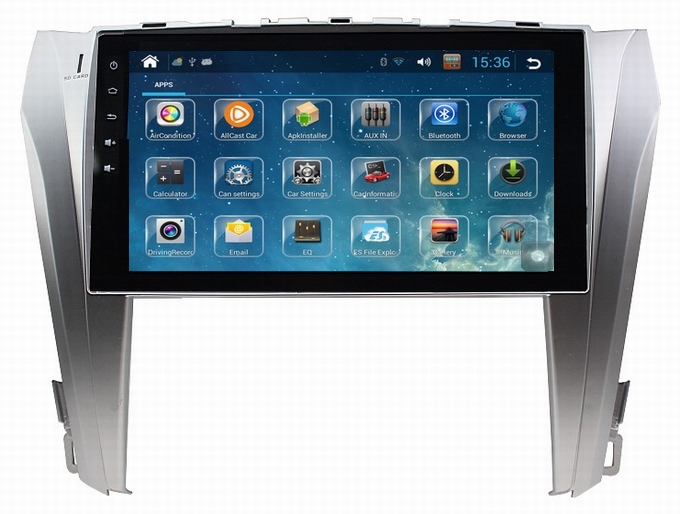 Ouchuangbo Toyota Camry 2015 car DVD gps radio android 4.2 support 1024*600 capacitive screen AUX BT