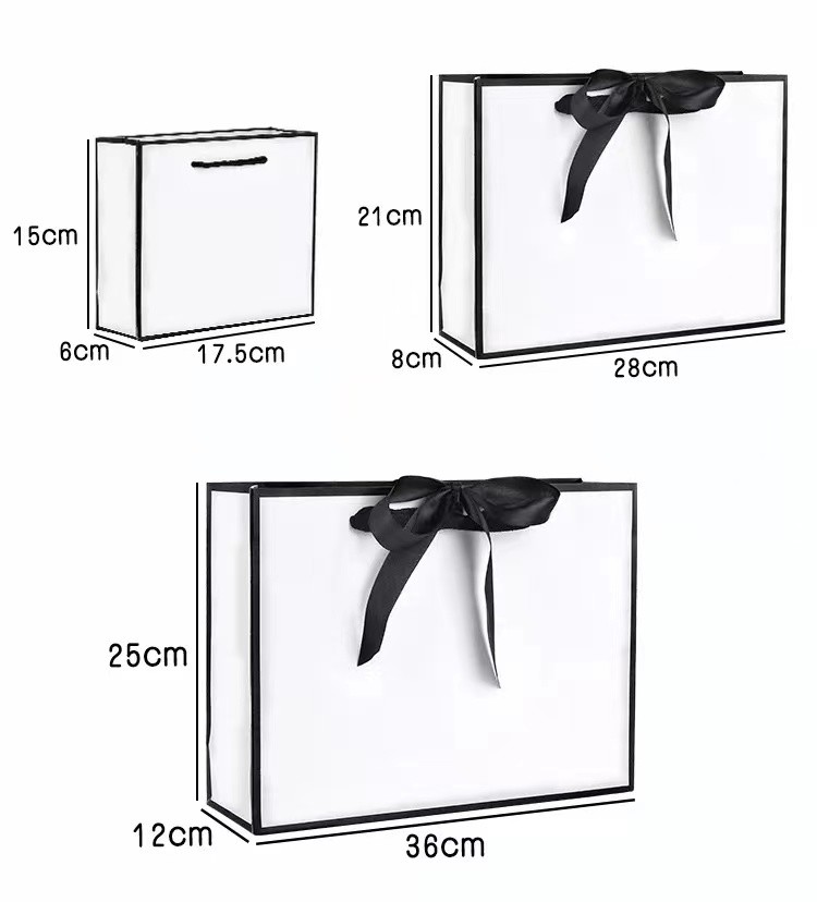 28x21x8cm Apparel Art Paper Bag