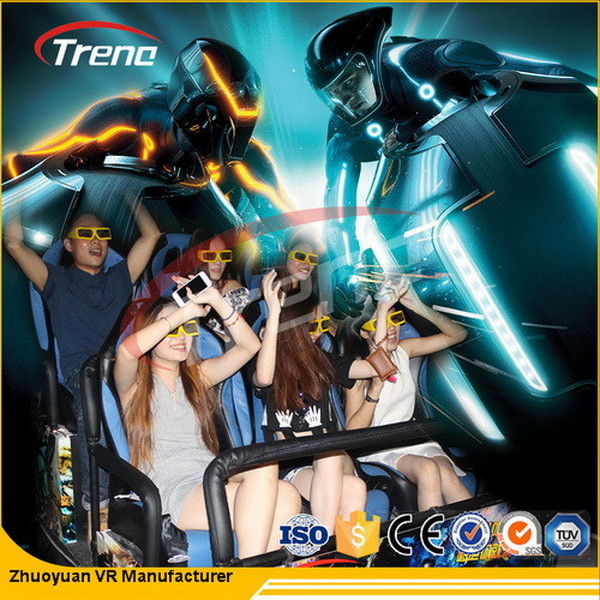 2DOF / 6DOF Roller Coast Ride Platform 5D Cinema Equipment VR Driving Simulator