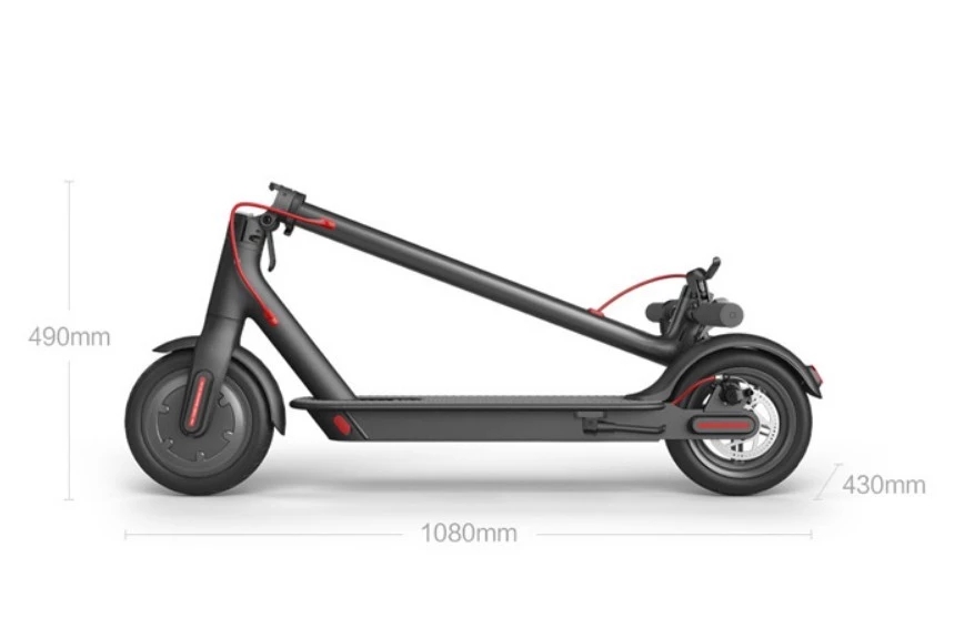 Stylish Electric Stand Up Scooter Maximum Travel Range 35km With High Capacity Battery