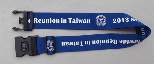 Suitcase Band Belt Strap with plastic locked buckle