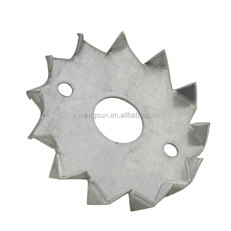 Direct Sale Single and Double Sided Round Truss Tooth Nail Plate for Roof Improvement