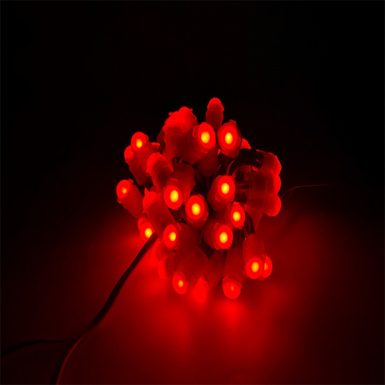 Good quality 9mm SMD2025 Single color Digital LED Pixel Light christmas decorations IP67 waterproof Exposed light