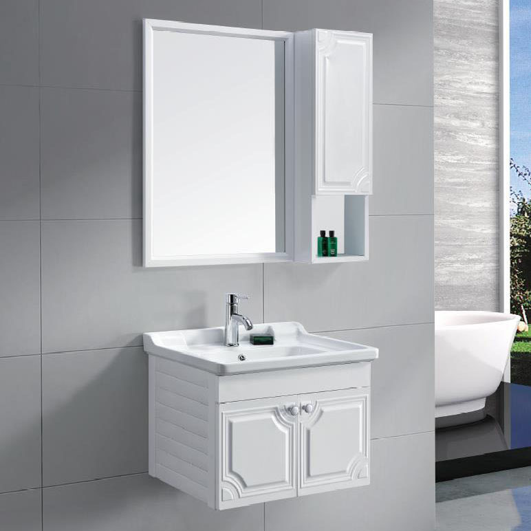 Modern Alunimun Bathroom Vanity/ all aluminum bathroom cabinet/Mirror Cabinet /DB-8127 600X460mm