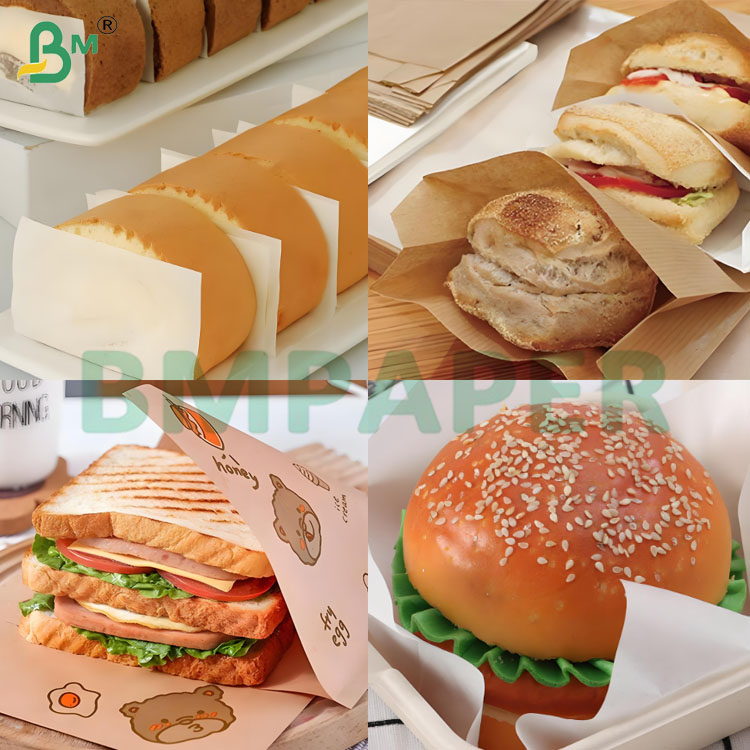 Food Grade Grease Resistant Waterproof Cupcake Paper 30-80 GSM