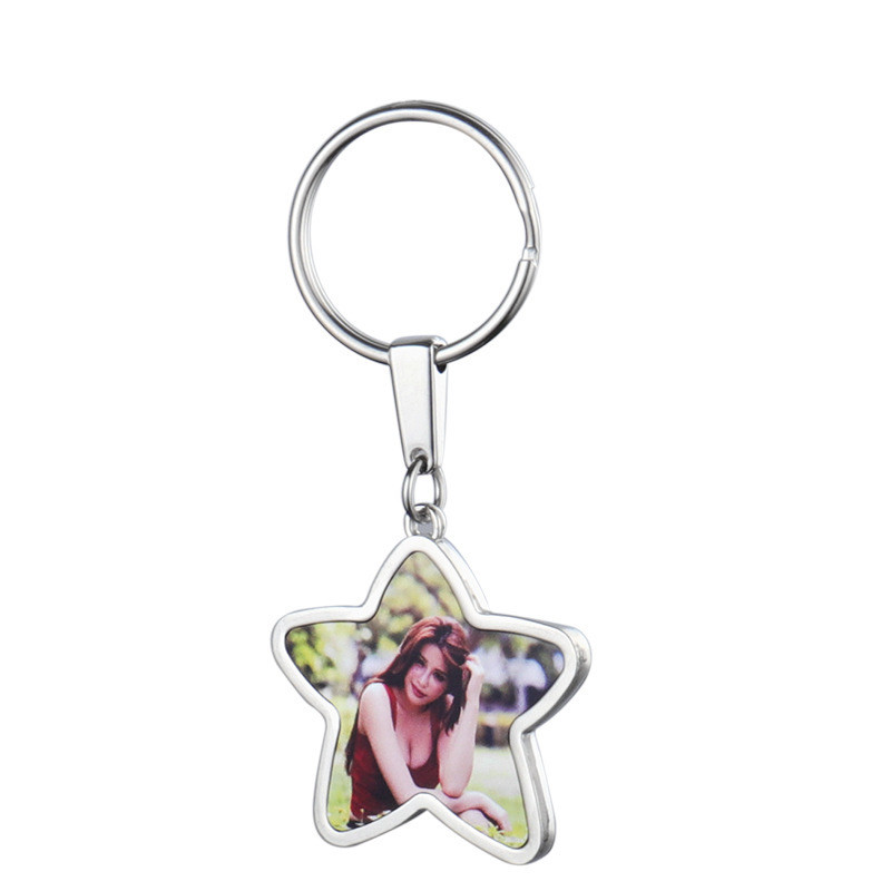 Various Of Different Shapes Sublimation Keyrings Pendant Keychain