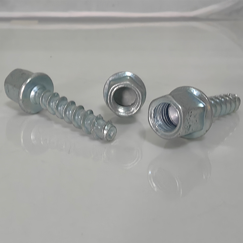Zinc Finish Stainless Steel Threaded Rod Hanging Anchor For Concrete Ceilings