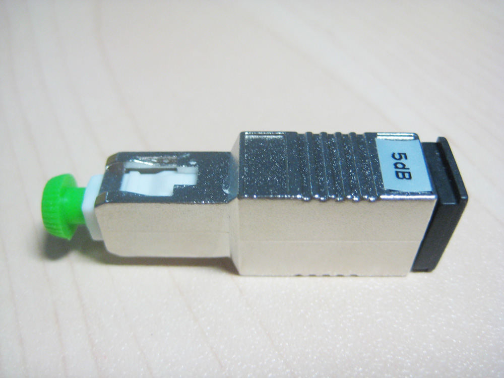 5dB APC Fixed Variable Fiber Attenuator Sc Attenuator
