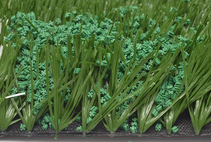 Injection Molding Realistic Green Artificial Grass Rubber Granules