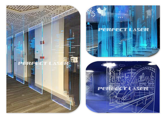 Industrial Glass 2D 3D Laser Engraving Machine For Transparent Materials
