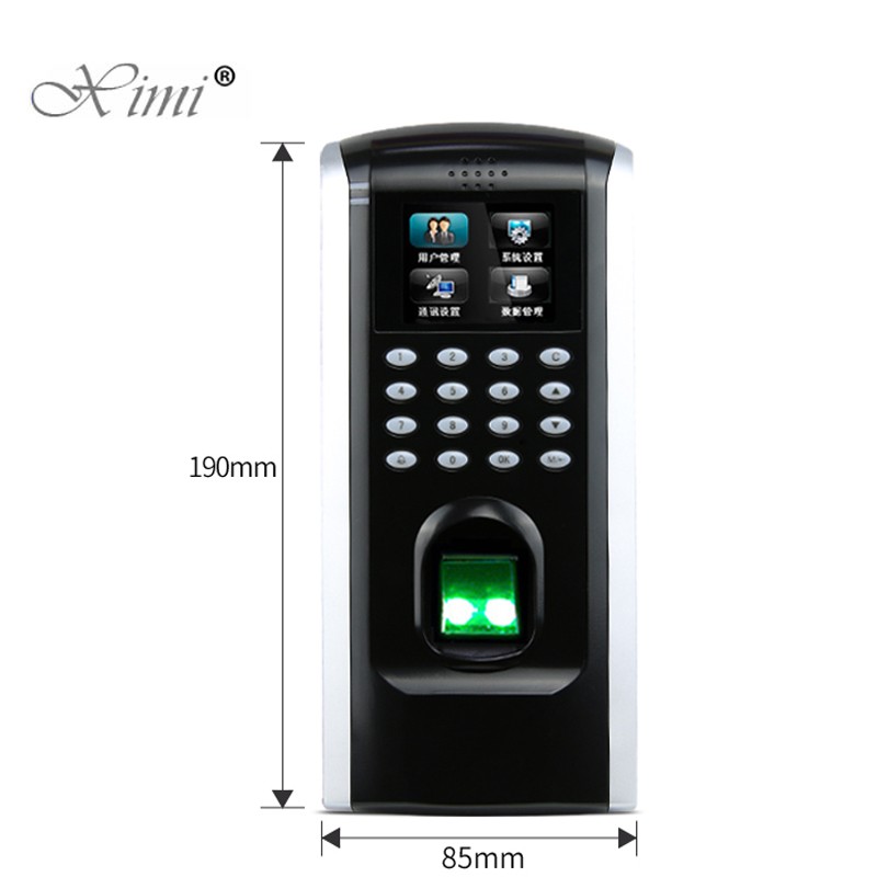 New Arrived ZK Biometric Fingerprint Time Attendance And Access Control With Keypad SF200 Door Access Control System
