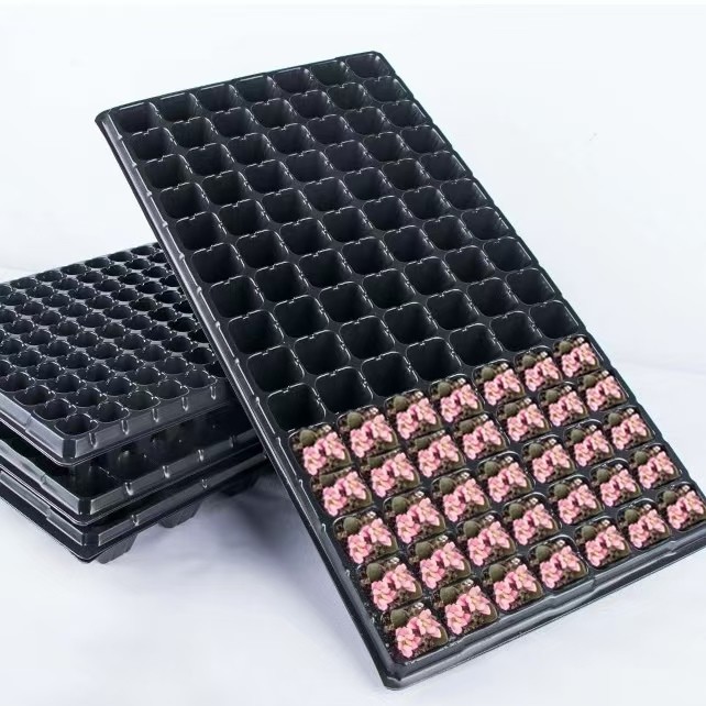 Flexibility Deep 128 Cell Plug Tray Breaking Resistant For Greenhouse And Vegetables