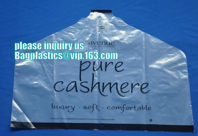 garment packaging bag cover dry clean poly garment bag rolls,laundry dry cleaning garment bag,Clear Polythene 21x4x54'',