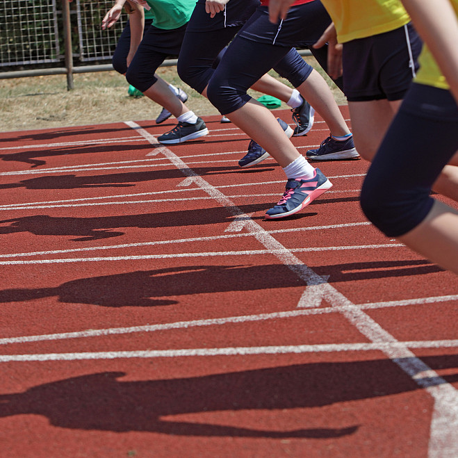 Impact Resistance 13mm Sandwich System Running Track Playground Sports Flooring