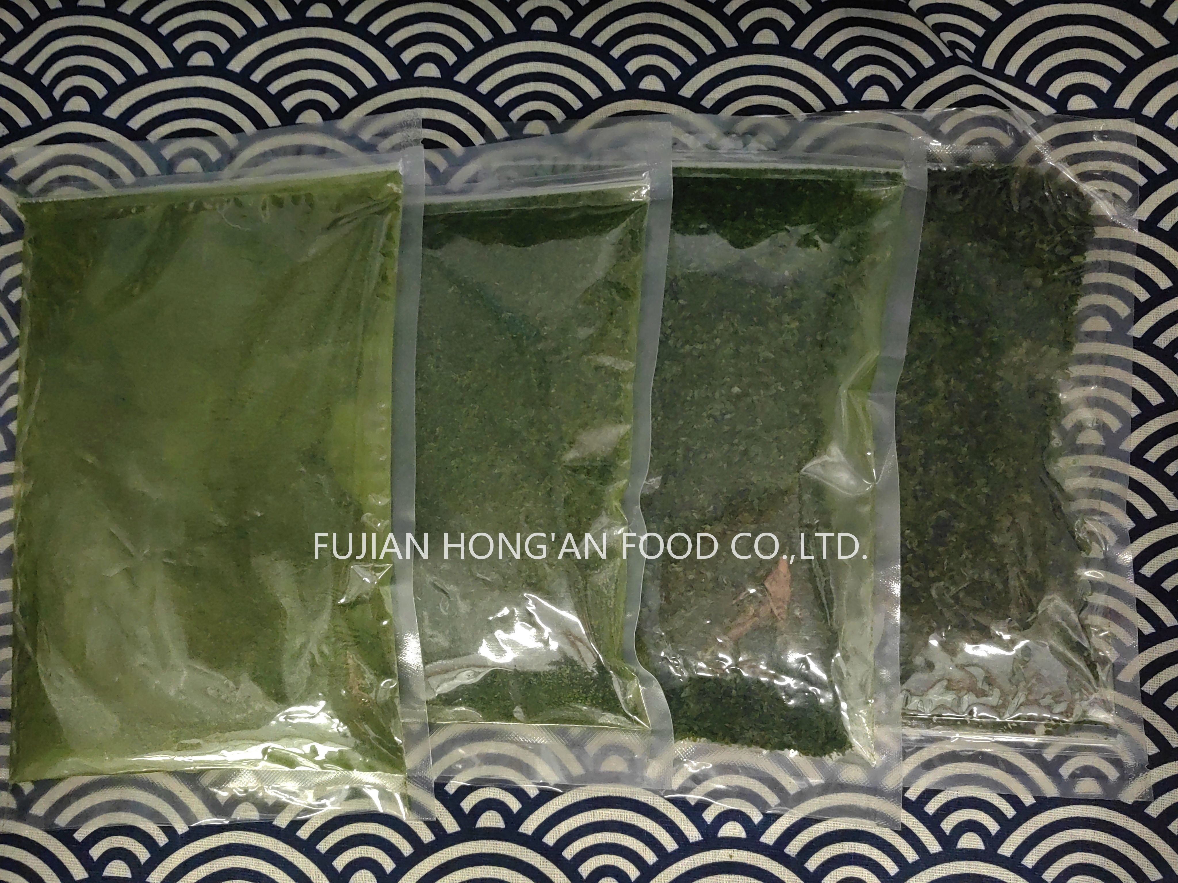 Pure Sea Moss Seaweed Dried Aonori Seaweed Low Calorie Snack Seasoning For Japanese Cuisine