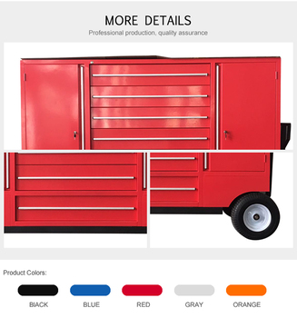 1.0-1.5mm Thickness Heavy Duty Steel Master Tool Chest Cabinet for Garage Store Tools