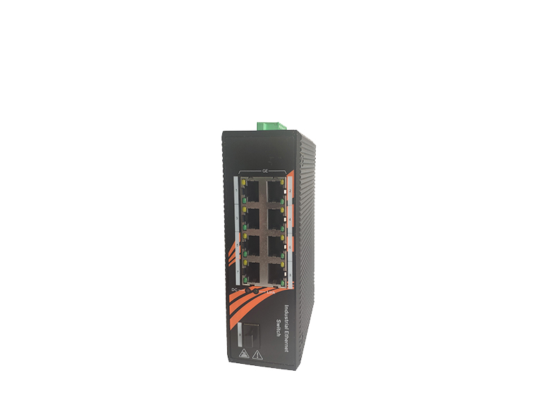 1 SFP Port Gigabit PoE Ethernet Switch Industrial DIN Rail / Wall Mounts Installation