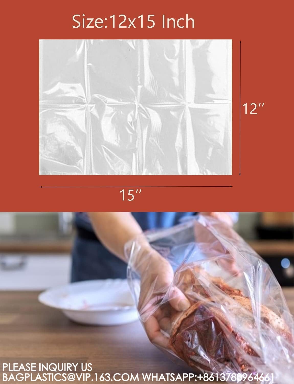 Oven Bag Resistant Kitchen Liner Tools Boil Bags For Cooking Seafood Chicken Turkey