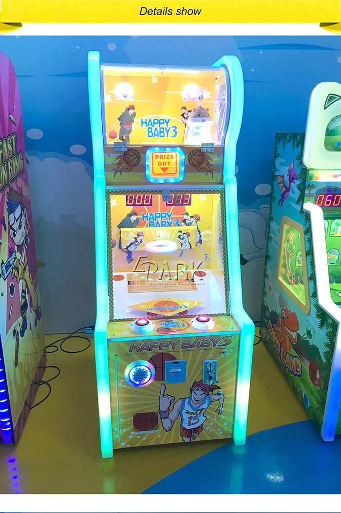 Coin - Operated Children'S Sports Basketball Game Machine 380W - 520W