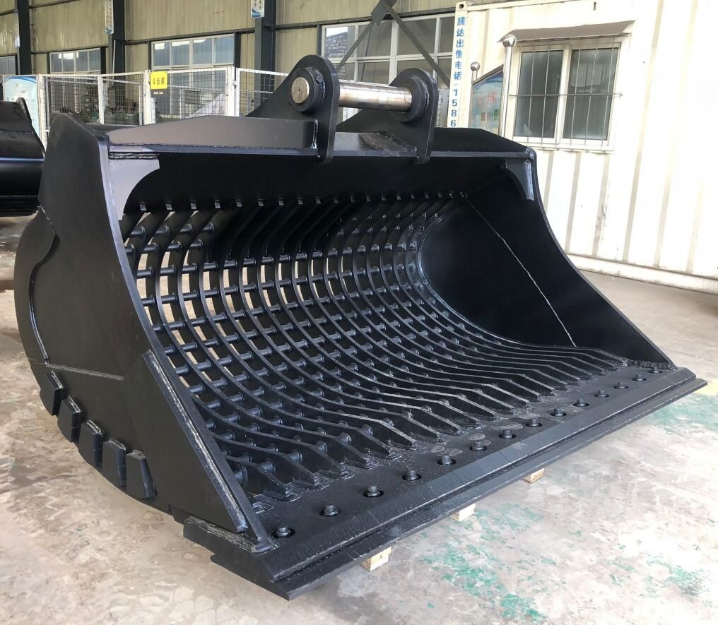 Customized 3-35 Ton Excavator Skeleton Bucket For Komatsu PC300