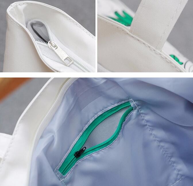 Professional Cosmetic Bag Canvas Zipper Pouch Wholesale, Private Label Makeup Bag, Canvas Bag with Zipper bagplastics