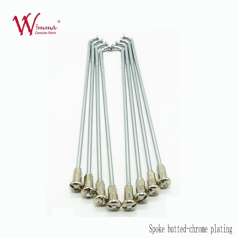 Custom 3/8 Inch MX Motorcycle Rim Spokes Kit Stainless Steel 304 Material
