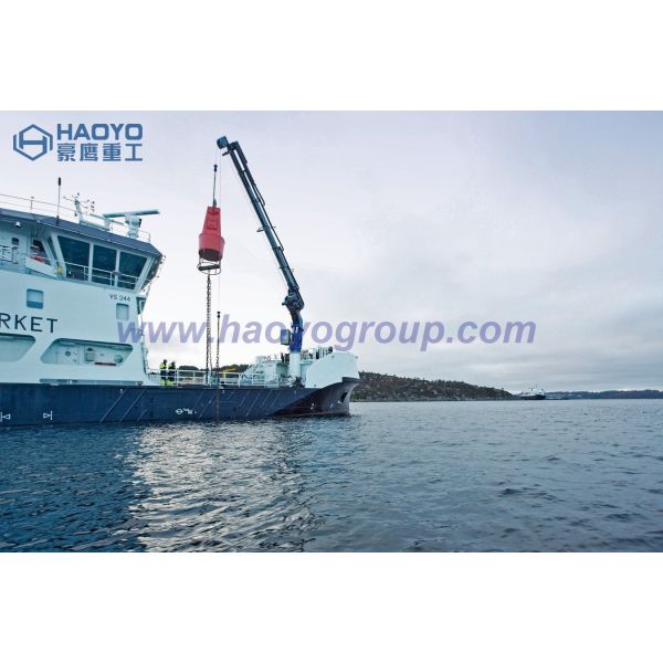 China Knuckle Lifting Arm Ship Deck Marine Crane Certified by ABS CCS BV