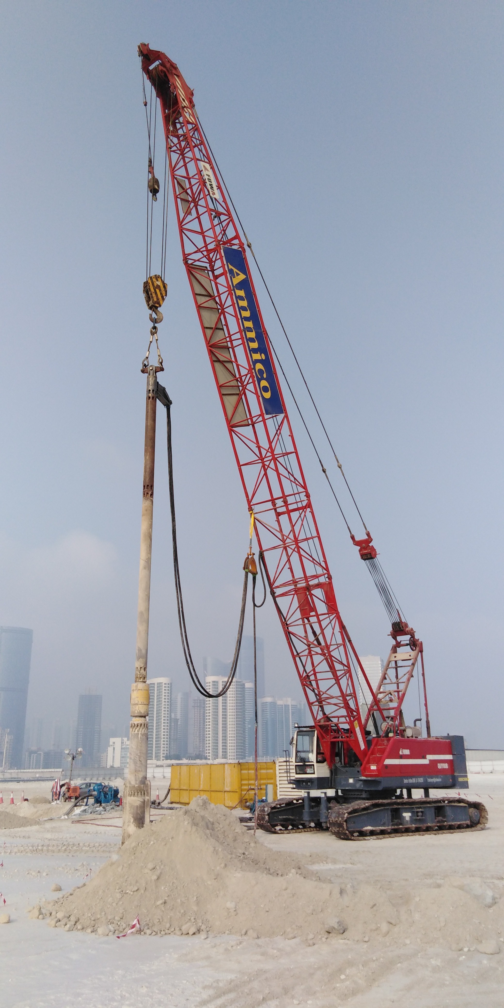 Bvem Vibroflotation Compaction Deep Foundation 260kw Vibroflot Device For Soil Improvement