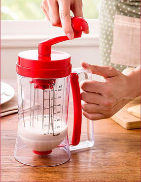 FBAB5045-1 for wholesales 900ml/4cup manual batter dispenser perfect for pancakes