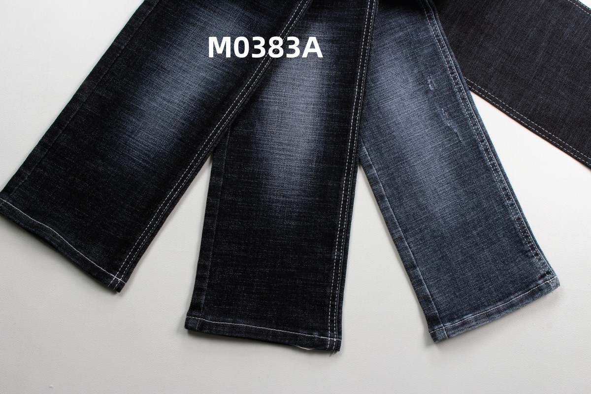 Factory Manufacture 10.5 Oz Crosshatch Slub Stretch Denim Fabric For Jeans