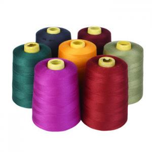 China Pagoda Synthetic Sewing Thread , Hemming Polyester Sewing Machine Thread on sale