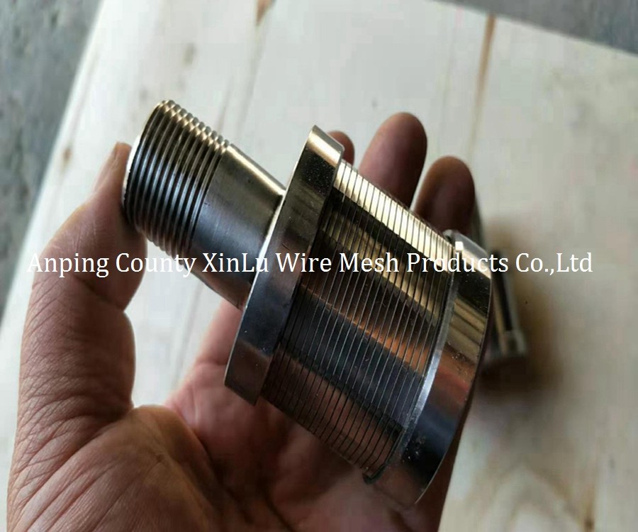 1x2mm Profile Wire Strainer Filter Screen Nozzle for NPT/G 1" 3/4" Threaded Connection